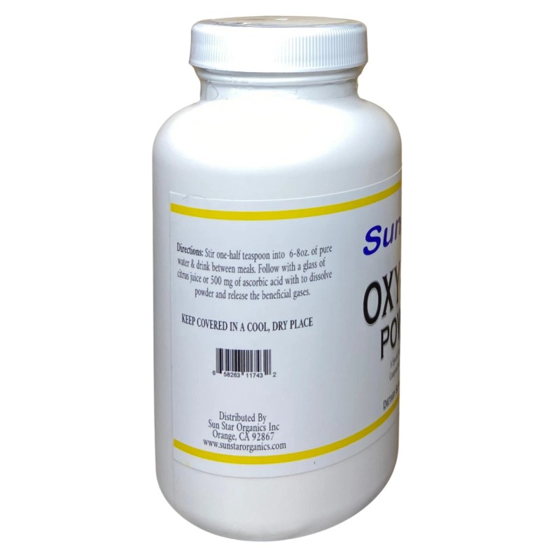Sun Star Organics Oxy-Mag Powder - Oxygen & Magnesium Support