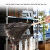 Handmade Washable NOn electrostatic Ostrich Feather Duster with Wooden Handle