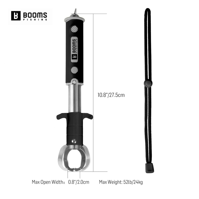 Booms Fishing G11 Fish Gripper with Scale