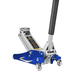 BIG RED Floor Jack 1.5 Ton (3,000 lb) Capacity,Aluminum and Steel Hydraulic Low Profile Car Jack with Dual Piston Quick Lift Pump,Lightweight Racing Floor Jack for Vehicle,Blue