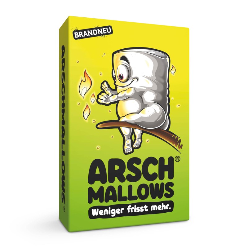 DENKRIESEN ARSCHMALLOWS® – Less Eats More. Card Game | From