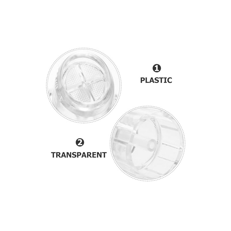 Beaupretty Plastic Hydro Dermabrasions Microdermas Heads 8pcs Water Oxygen Facial