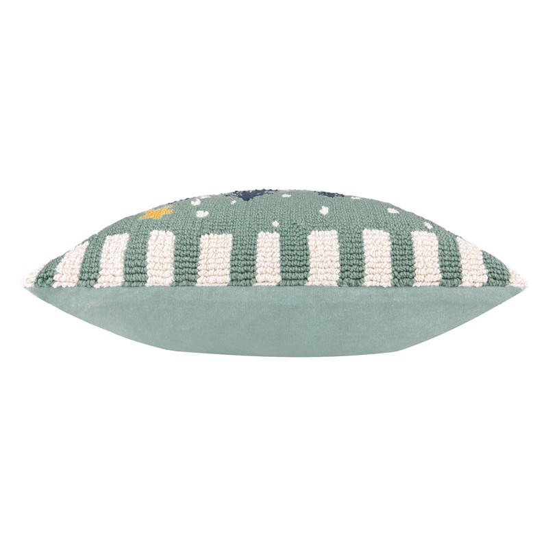 furn. Polar Bear Cushion Cover – Festive Christmas Tufted Textured