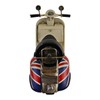 SIL Metal Art Tin Model - White + Union Jack
