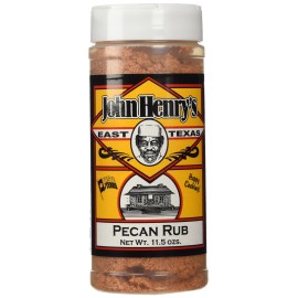 John Henry Pecan Rub Seasoning 11.5 Ounce All Purpose BBQ Seasoning