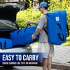 TAILI Blue Heavy Duty Moving Bags, Clothes Storage Bags with