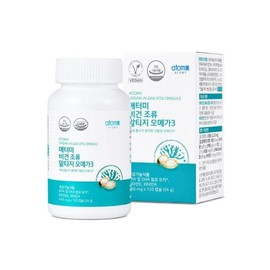 J&M Partners Atomy Vegan Algae Altige Omega 3 450mg / 애터미 비건 조류 알티지 오메가3 450mg X 120캡슐 1개