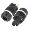 Monosaudio Pure Copper 24K GoldPlated Power Plug for Audio Power