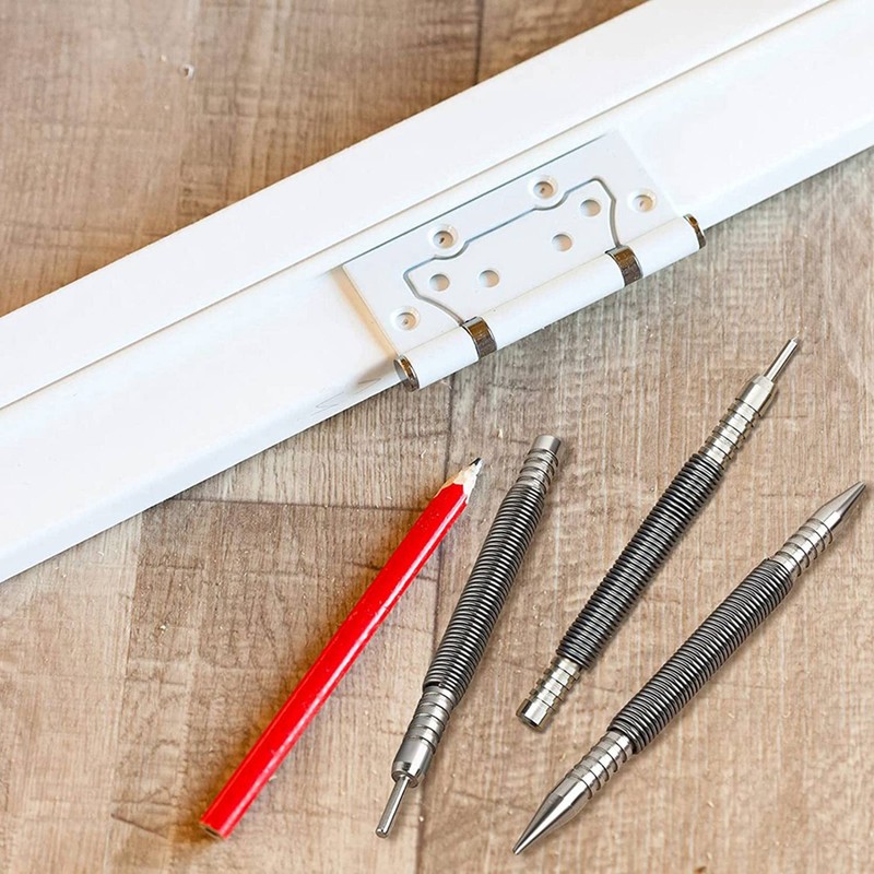 6 Pcs Nail Set and Hinge Pin Tool Center Punch
