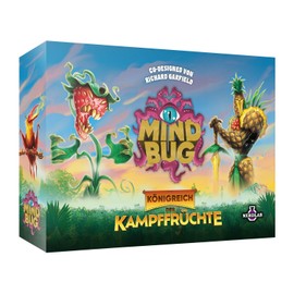 Nerdlab Games Mindbug Kingdom of Battle Fruits Strategic Card Game 2 Players Ages 8+ 15-25 Minutes Playing Time