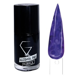 Tinta Para Arte En Uñas Color Purple 15ml Morado / Purple