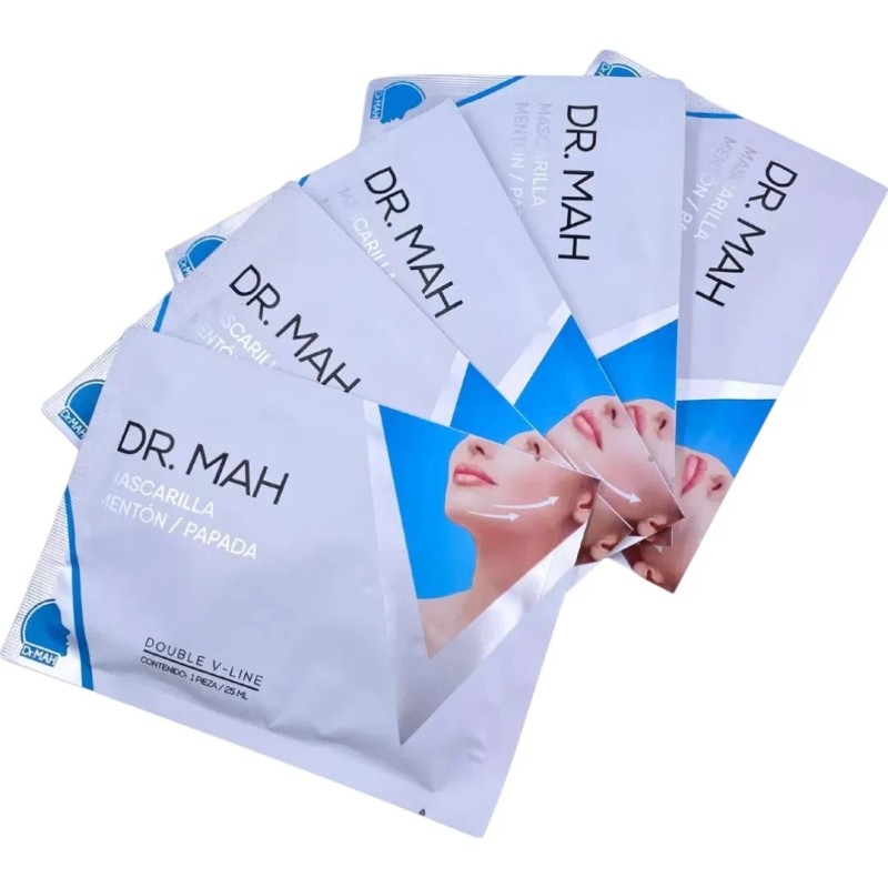 Mascarilla Mentonera De Papada Reafirmante Dr Mah 5x Piezas