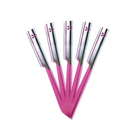 Eyebrow Razors Stainless Steel Facial Razors Shaving Cheek Facial Hair Remover Shapers Razors Face Razor and Eyebrow Shaper Trimming and Shaving Grooming Tool for Women Man with Precision Cover