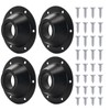 4 Pack RV Table Base Mount,Camper Aluminum Standard RV Pedestal