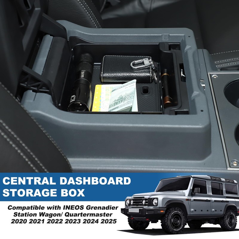 Tumukiw Center Console Organizer Tray Compatible with INEOS Grenadier Accessories