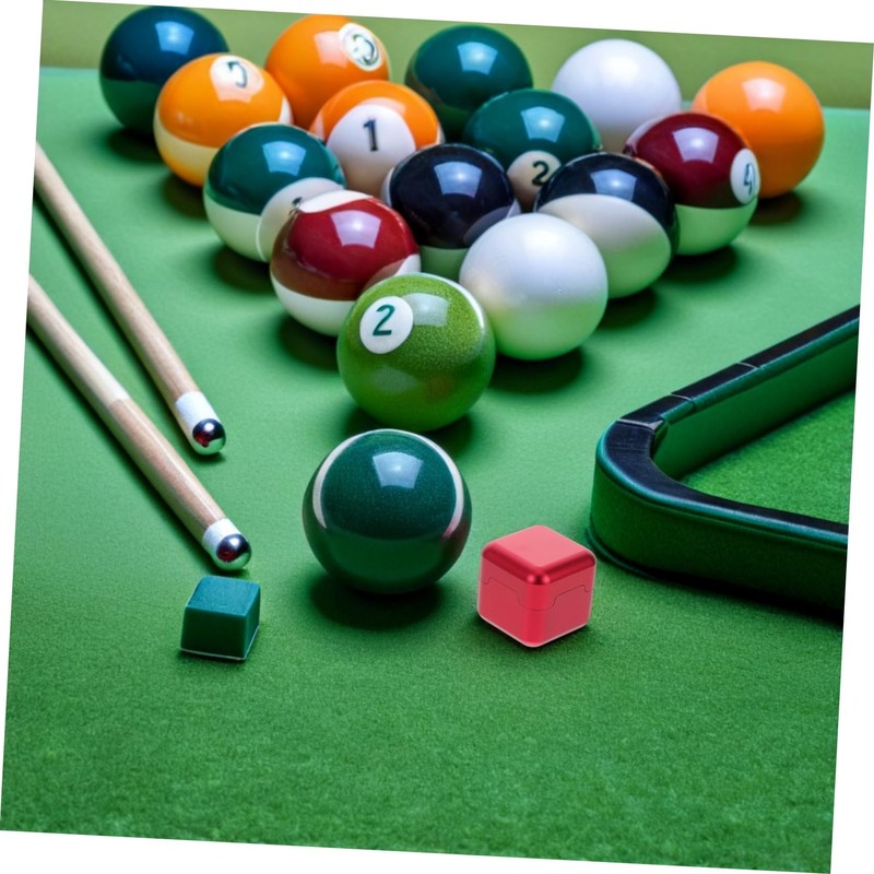 OHPHCALL Metal Billiard Chalk Holder: Mini Portable Tip Chalk Holder