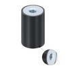 sourcing map 25 x 40mm M8 Thread Female Rubber Mounts,