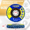 10 Pack Strip Disc Wheel for Angle Grinders Stripping Wheel,