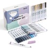 ARTTX Acrylic Paint Pens 30 Grey Tones, No Shake Non-Valve