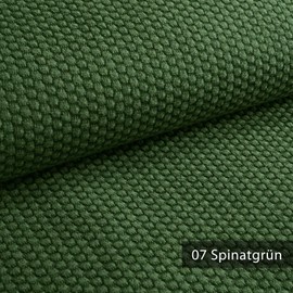 NOVELY® MAKAO – Modern and Cuddly Furniture Fabric with 3D Honeycomb Pattern – Ultra Soft