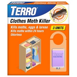 Terro Clothes Moth Killer - Odorless Protection for Your Garments