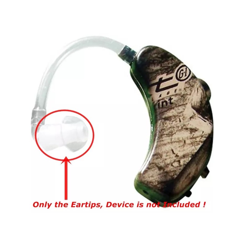 For Walker's 10 Large Soft Replacement Mushroom Eartips Domes for