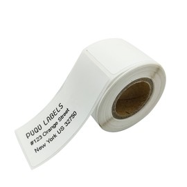 PUQULABEL Self-Adhesive Multi-Purpose Label Compatible for PUQU Q Series Label Printer -1 Roll of 100 Labels 70x30mm (2.8''x1.2'')