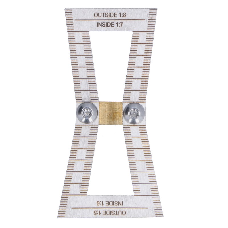 Dovetail Marker Woodworking Dovetail Scribing Gauge Measuring Tool with 1:5/1:6/1:7/1:8