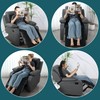 HOMBYS 3-in-1 Recliner Seat Cushion with Lumbar Support Pillow &