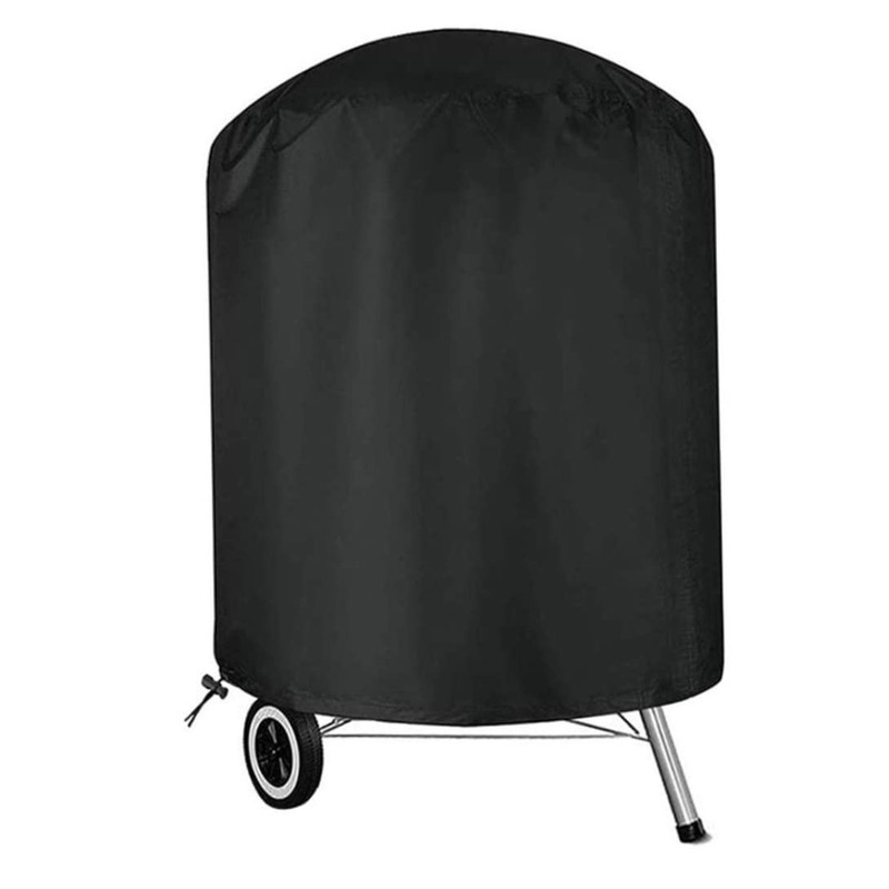Barrel BBQ Cover Small Kettle Barbecue Grill Cover Waterproof Heavy