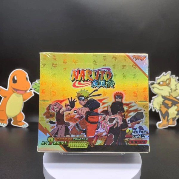 Naruto Trading Collectible Card Game Booster Box CCG TCG Gold