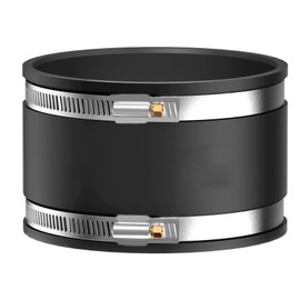 100 mm flexible rubber sleeve, rubber coupling with stainless steel clamps, pipe connector for pipe fan, ventilation system, ventilation, round pipe, ventilation duct, carbon filter, rigid pipe, steel