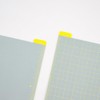 Almost daily planner, almost sun, ice gray x yellow, for