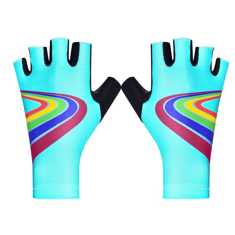 Outdoor Sport Children Bike Cycling Gloves Half Finger Silicone Pad