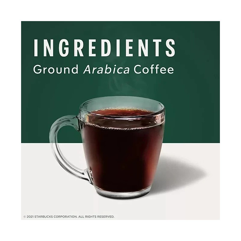 Starbucks Medium Roast K-Cup Coffee Pods, Pike Place, 72 ct.
