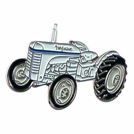 Classic Farm Tractor Enamel Pin Badge Lapel
