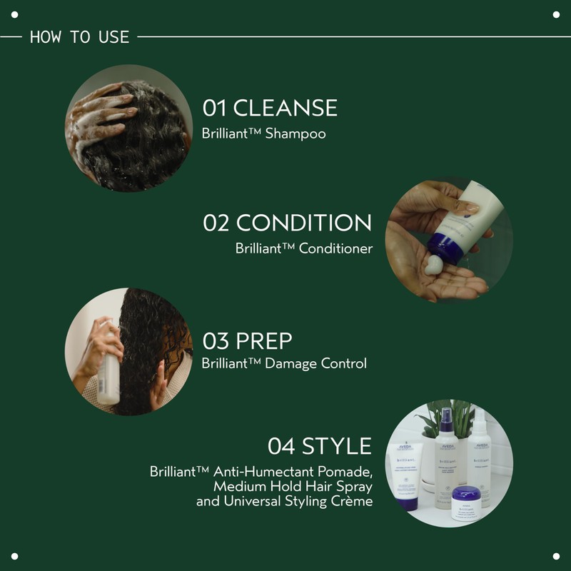 Aveda Brilliant Universal Styling Creme | Defines Texture | Seals