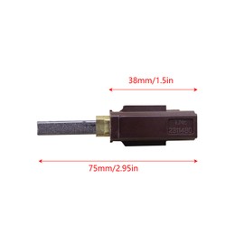 ZYAMY 4pcs Vacuum Cleaner Motor Carbon Brush Replaces for Lamb 2311480, 333261, 33326-1