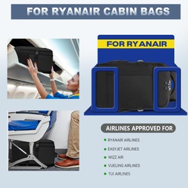 Lossga for Ryanair Cabin Bags 40x20x25 Underseat Carry-ons Travel Backpack with Anti Theft Bag 20L Flight Bag with USB Charging Port