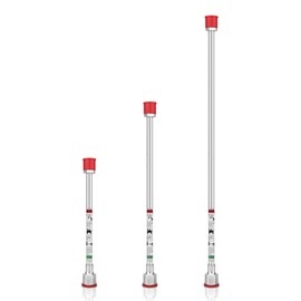 JZXSJ 3 Pieces Multi-Sizes Airless Paint Sprayer Tip Extension Pole,Airless Paint Sprayer Spray Gun Tip Extension Pole Rod,Extension Spray Wand(12inch/20inch/30inch)