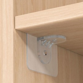 Triangular Shelf Partition Bracket with Sticker Hook (2-Piece Set) GD12389 100ea