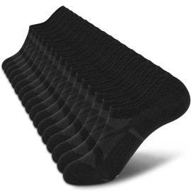 wernies No Show Socks Women - 8 Pairs Ankle Socks for Women, Low Cut Socks Short Cotton Socks, Invisible Casual Socks