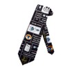 Steven Harris Mens Optometrist Doctor Necktie - Black - One