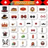 30PCS Las Vegas Photo Booth Props