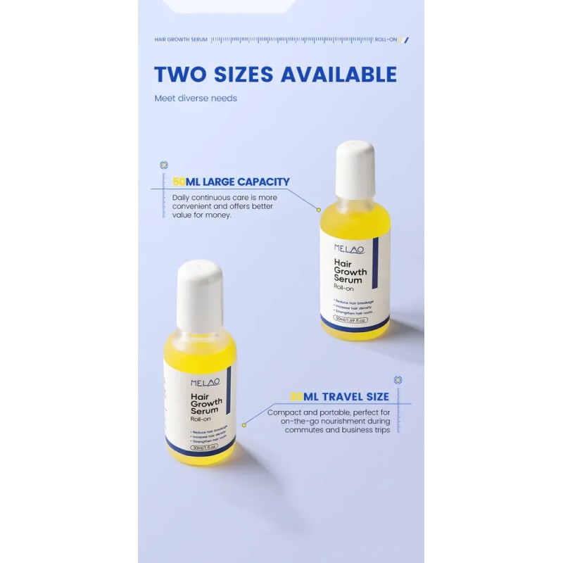 Aceite Enrollable Thick Hair Scalp Essence, 3 Unidades