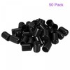 sourcing map 50 Pack 1/2"(12mm) ID Black Screw Thread Protectors