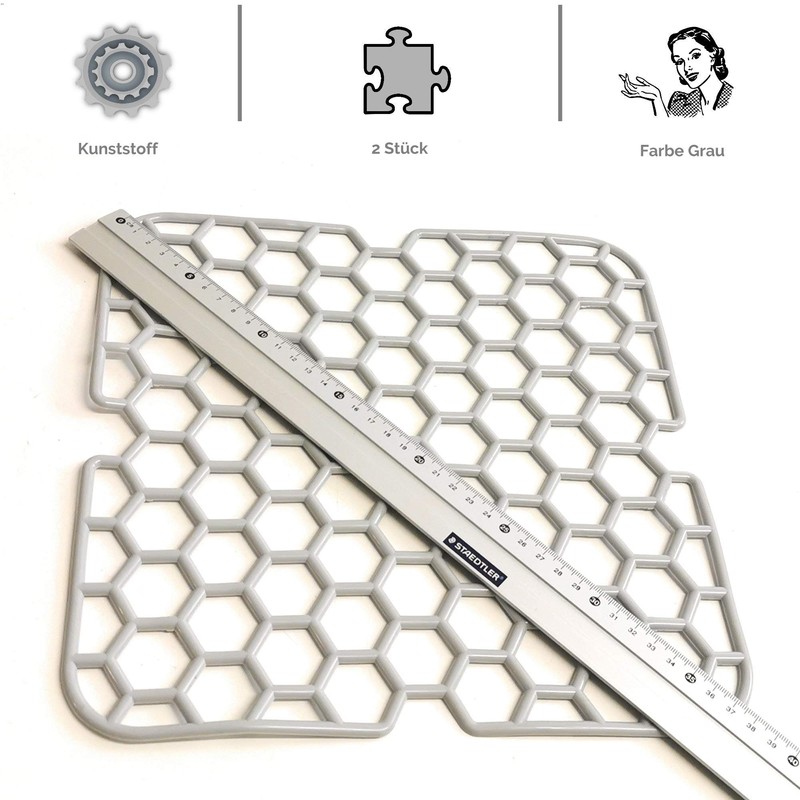 Kerafactum Sink Rubber Mat Sink Insert Drip Mat Non-Slip Mat