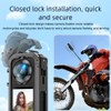 Camera Cage for Insta.360 X5, Magnetic Quick-Release Frame with Side-Window
