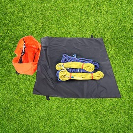 VGEBY1 Climbing Rope Bag Waterproof Foldable Climbing Gear Carry Bag Climbing Rope Sports Bag Tool Bag Sturdy Backpack, orange, Modern