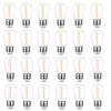 Mlambert 24 Pack LED String Light Bulbs,Shatterproof Outdoor String S14